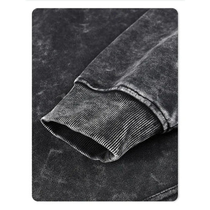 Retro American Hip-hop Street Style Retro Autumn and Winter New Washed Loose Trendy New Unisex Hoodie