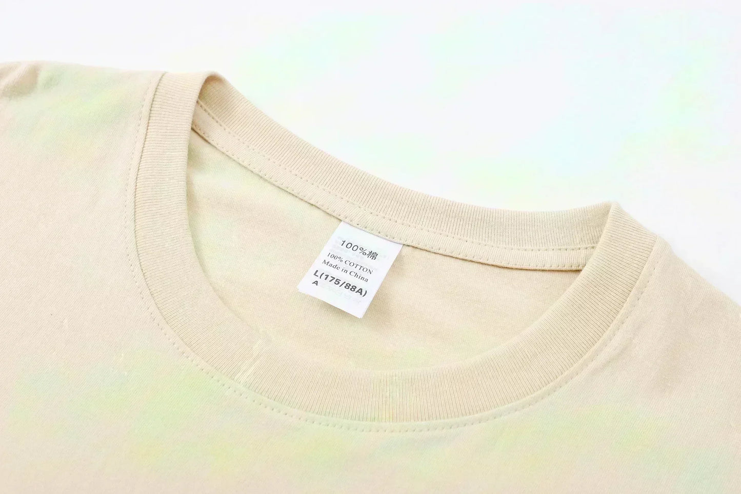 Summer Beach Cotton Short Sleeve For Man's Casual Loose Short Tops Breathable Comfy Basics T Shirts Sport Street Soft Streetwear