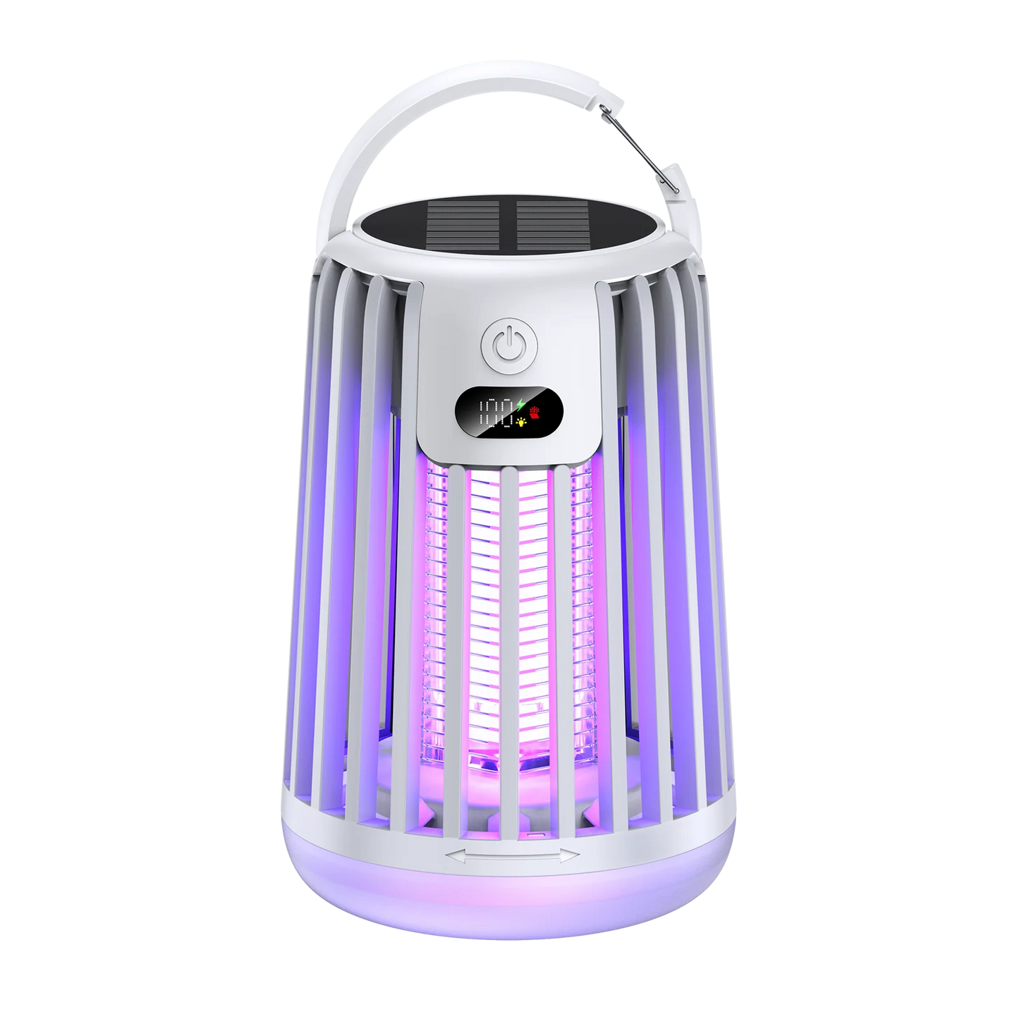 Solar Garden Light Fly Zapper Outdoor Solar Powered with Rechargeable Insect Fly Trap Garden Mosquito Killer Lamp Street Light