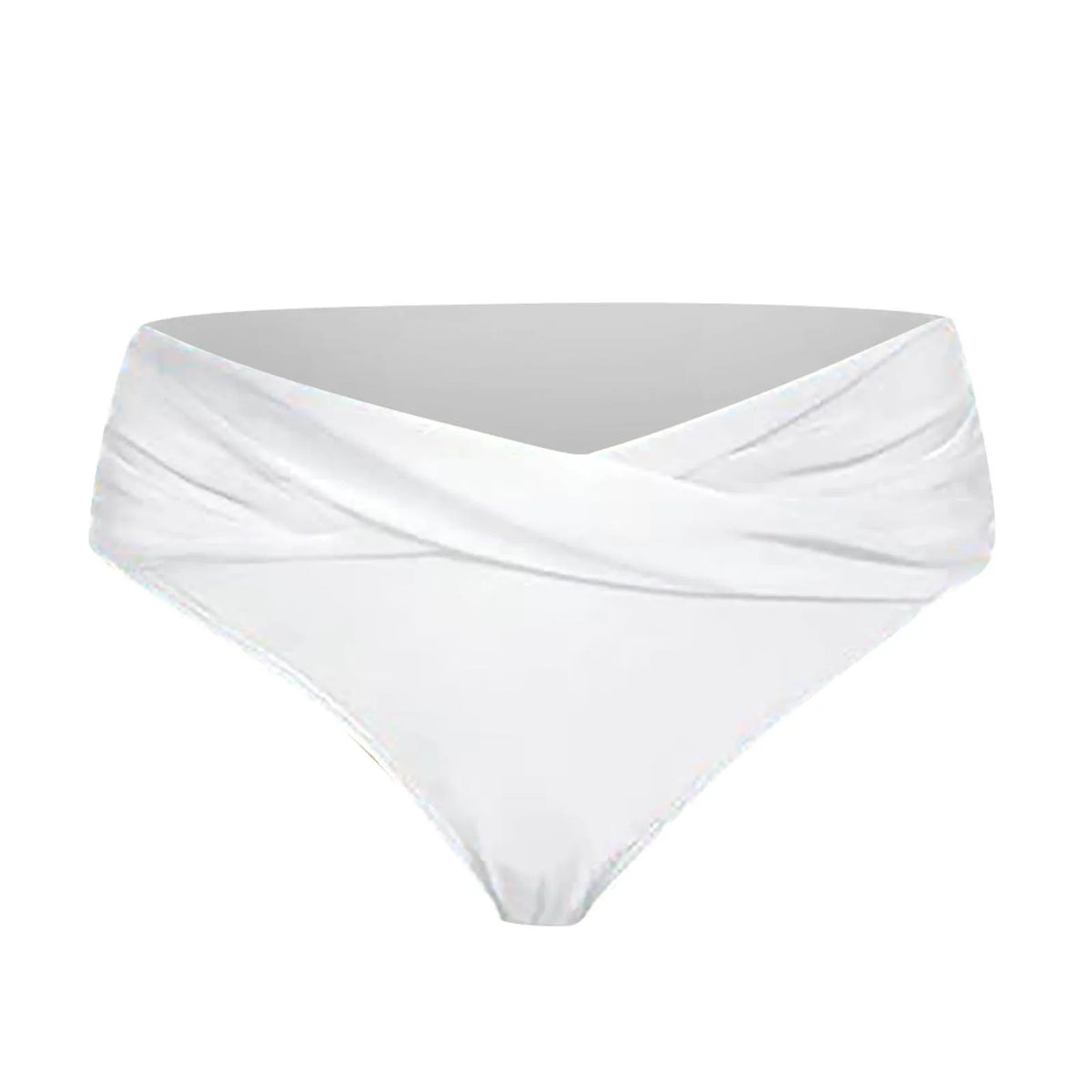 Women's Various Patterns Classic High Quality Low Waist Ruched Bikini Panties Fashionable Summer Thin Comfy Swimsuit Briefs