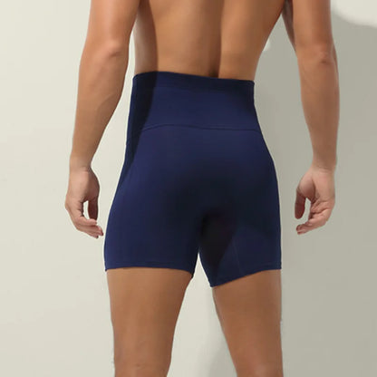 Cotton Mens Underwear Men's Boxer  Waistband Anti-Wear Leg High Waist Warm Waist Protection Sports Male Shorts Head Men Panties