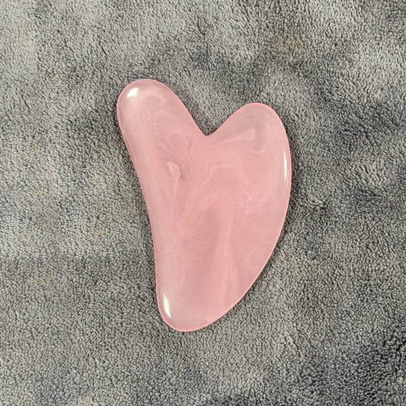 Smooth Natural Jade Gua Sha Board Portable Home Facial SPA Massage Tool Gentle Daily Skin Care Unisex Beauty Accessory