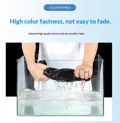 Men's Summer Plus Size Ice Silk Pants Lightweight Breathable Zipper Pockets Stretch Sweatpants for Daily Commute Sports Fitness