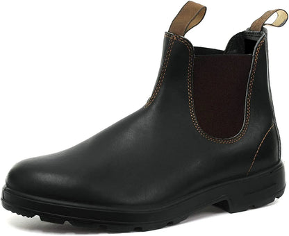 Unisex Chelsea Boots – Outdoor Non Slip Leather Ankle Height Winter Footwear