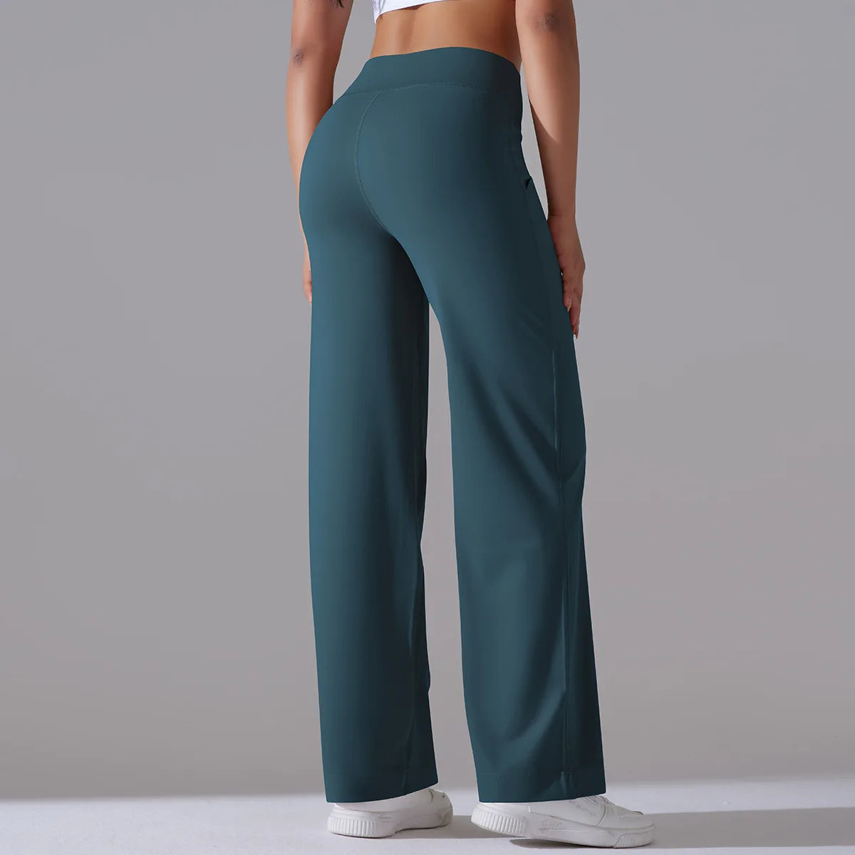 Yoga Straight Leg Sweatpant Straight Leg Women's Loose Tracksuit Pants Wide Leg Outdoor Gym Runing Casual Tracksuit Pants