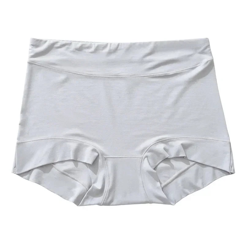 Women's Underwear 60s Modal Fabric Panties for Women High-Rise Female Underwear Briefs Cozy Underpants Plus Size Safety Shorts