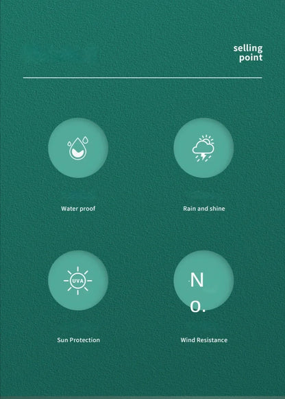 1pc Mini Folding Automatic Umbrella Portable Windproof Light Children Parasol Umbrella Anti UV Rain Sun Umbrella