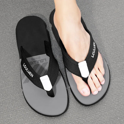 High quality brand men flip flops summer beach flip flops men fashion breathable casual men Beach slippers summer outdoor