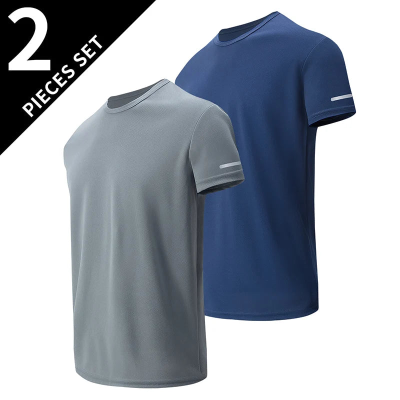 Men's Quick Dry T-Shirt - Four Season Sports Tee | Breathable Polyester, Plus Size