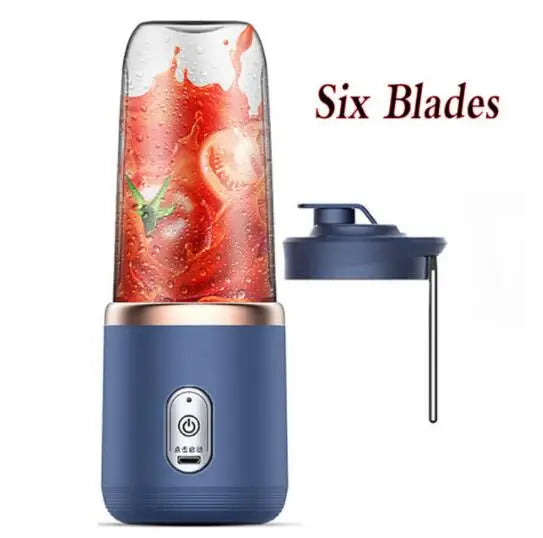 Portable Electric Juicer Blender - Multi Fruit Mixer  Milkshake Maker