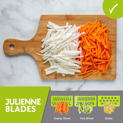 16-in-1 Mandoline Slicer  Vegetable Chopper - Grater Shredder Kitchen Tool - ZOOMNSTORE
