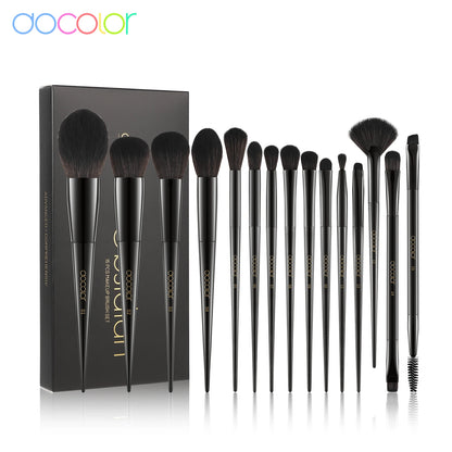 Docolor Makeup Brush Set Professional 10-30pcs Eyeshadow Blush Synthetic Foundation Brush Powder Contour Cosmetic Tool For Women