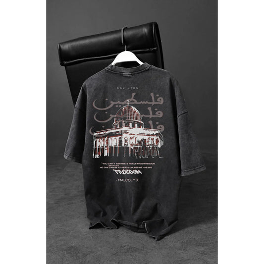 New Summer Washed Oversized Men T-Shirt Oversize Best Cotton T-shirt Heavy Street Fashion Graphic T-shirt Unisex Oversize Tops