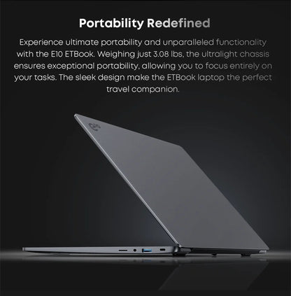 Acer ETBook Gaming Laptop – Intel Core i3, 16GB RAM, 512GB SSD, 14 Inch 2K Screen