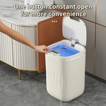 Smart Automatic Sensor Trash Can - 20L UV Induction Bathroom Wastebasket