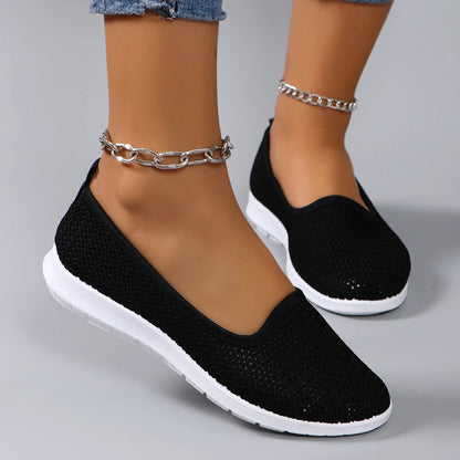 Women's summer breathable mesh flat shoes women's shoes casual sneakers shoes, clearance free shipping
