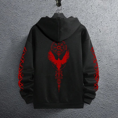 2025 Brand New Black Sweatshirts Autumn Winter Male Daily Casual Sporty Jogging Hoodie Men's Outwear Fashion Pullover