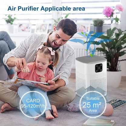 OUNEDA HY1800 Pro Air Purifier - H13 HEPA  Carbon Filters Smart Control Efficient Air Cleaner - ZOOMNSTORE