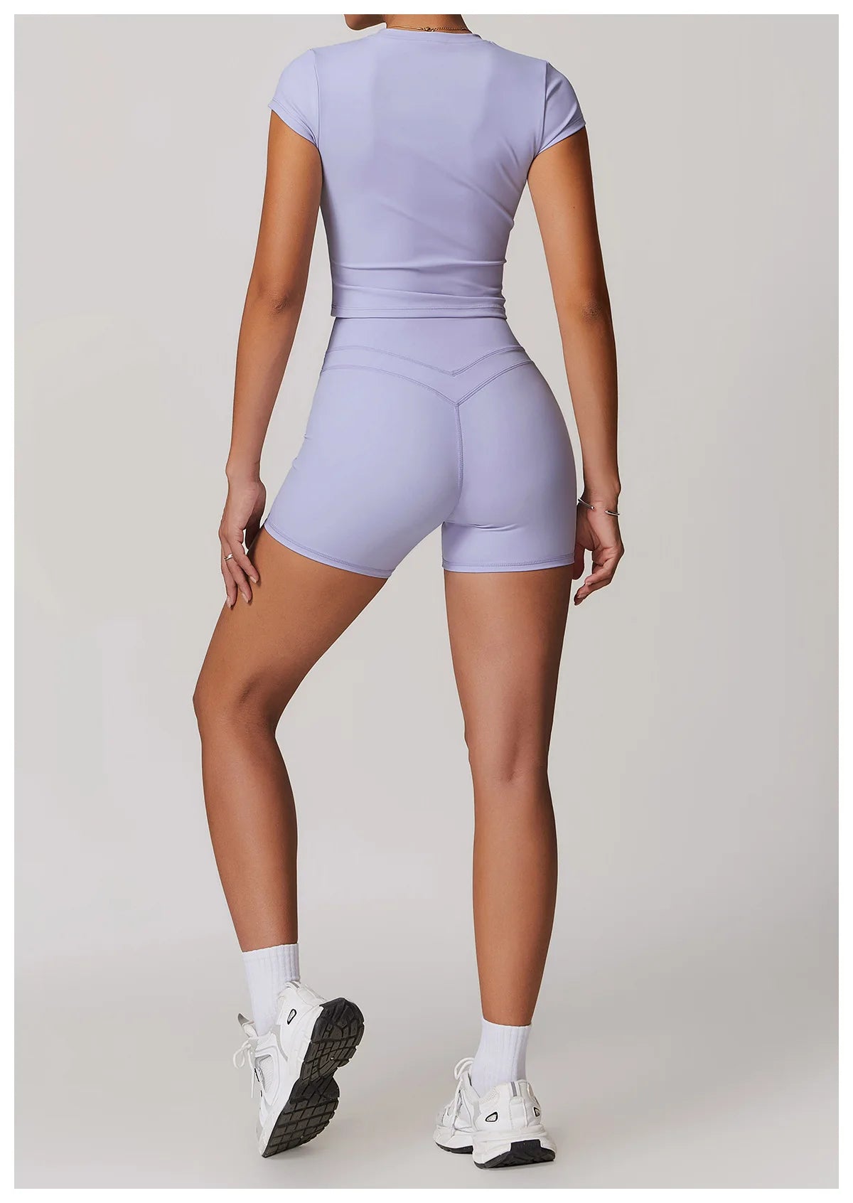 Women Yoga Top - Breathable Short Sleeve Shirt | Quick Dry Gym Top, Lightweight