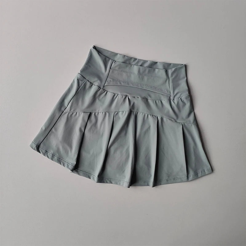 Women's Sport Skort – Lined High-Waist Tennis & Golf Skirt Shorts