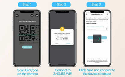 ZOSI C528 6MP/4MP HD Dual-Lens Indoor WiFi Security Camera Plug-in 360° Views Pan/Tilt Home Surveillance Baby/Pet Dog Monitor
