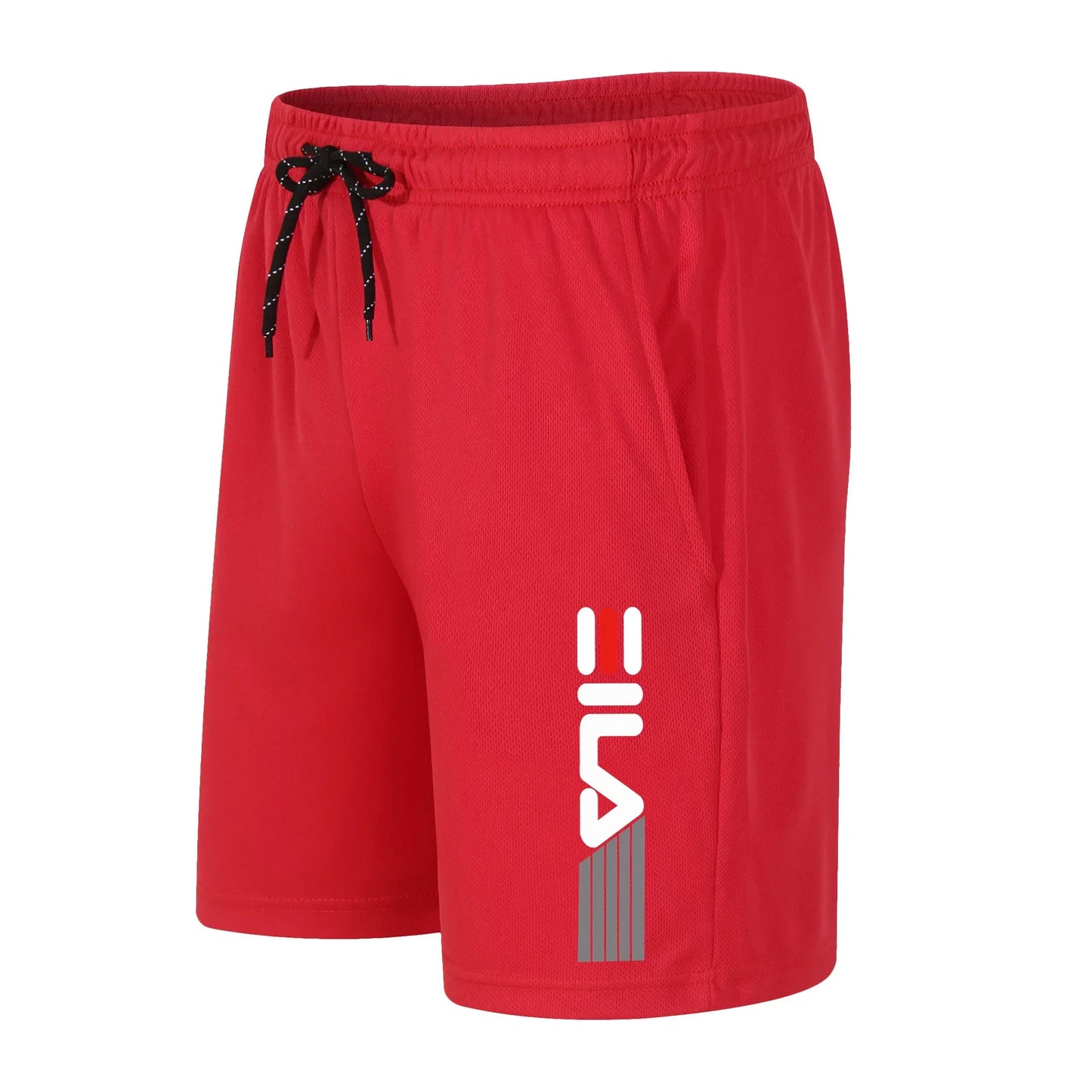 Men's Running Shorts Casual Sports Breathable Mesh Quick Dry Shorts Outdoor Hiking Clothing Fitness Quick Dry Drawstring Shorts