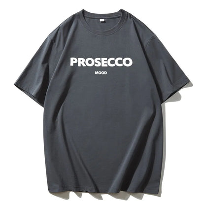 Hirsionsan 100% Cotton Letter Print T Shirt Women 2024 Summer New Basic Vintage Tee Casual Loose Chic O Neck Female Couple Tops