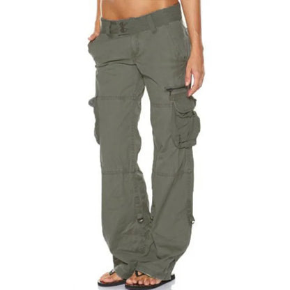 Women's New Spring and Autumn European and American Fashion Classic Street Trend Daily Retro French Wide Leg Work Pants