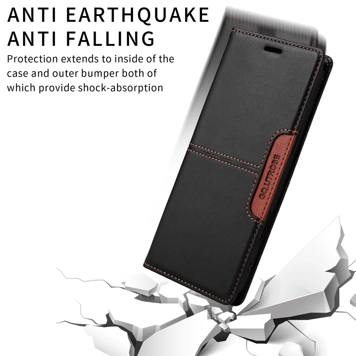 Flip Leather Case for Samsung Galaxy S26 S25 S24 S23 FE S22 S21 S20 Plus Note20 Ultra A17 A37 A16 A36 A56 A26 Wallet Phone Cover