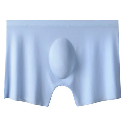 1 Pc Mens Boxer Shorts Ice Silk Men Panties Seamless Sexy Underwear Man Underpants Panties Male Ultra-thin Breathable Briefs