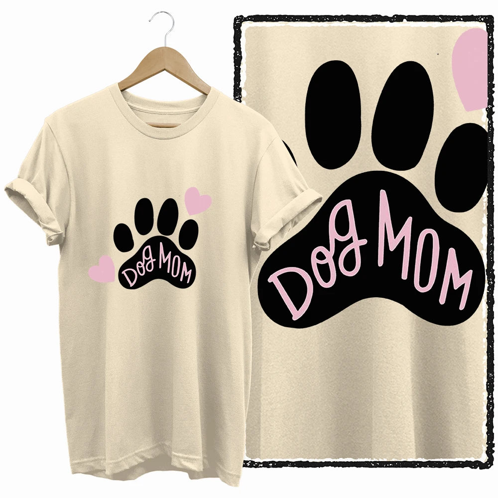 COOLMIND BEIGE cat print exclusive graphic 100% cotton women T shirt big size loose cotton cat lover women tshirt LOVELY cat tee