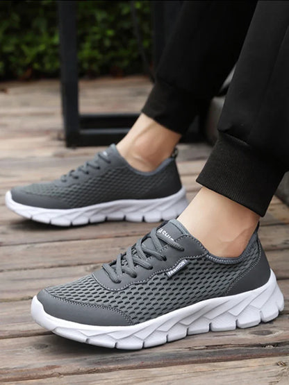 YRZL Tennis Shoes for Men Lightweight Sneakers High Quality Breathable Outdoor Athletic Jogging Sport Running Walking Man Shoes