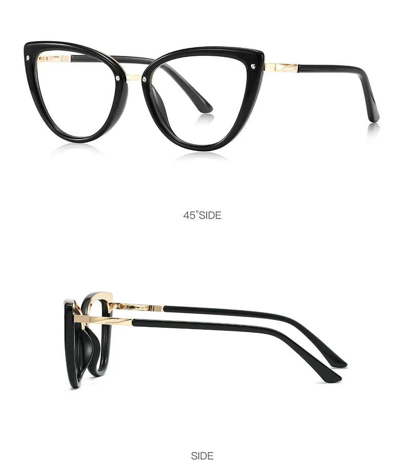 Cat Eye Reading Glasses – Women's Fashion Eyewear With Blue Light Protection