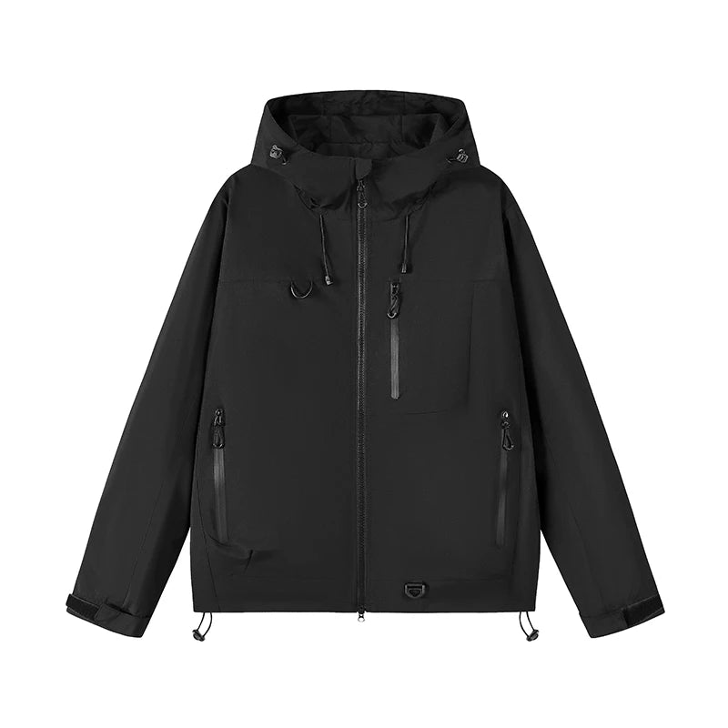 Unisex Hiking Jacket Waterproof Autumn Windbreaker Ourdoor Hooded Coats Women New Jacket Men Fishing Camping Climbing Coats