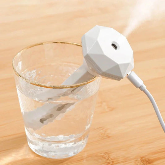 Mini USB Humidifier  Aroma Diffuser with LED Lamp - Portable Car Air Purifier - ZOOMNSTORE
