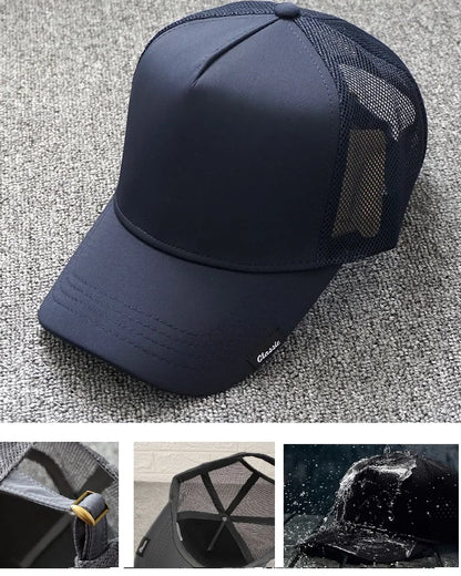 Big Head Man Large Size Mesh Baseball Hats Outdoors Plus Size Sport Caps Dad Oversize Trucker Cap 56-61cm 62-66cm