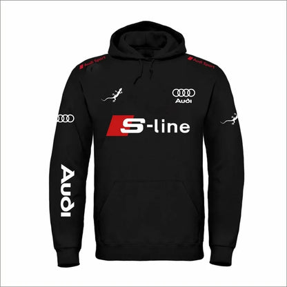 Audi S-line Sports Shirt Autumn and Winter New Men's Hoodie Suitable for Both Men and Women Street Wear