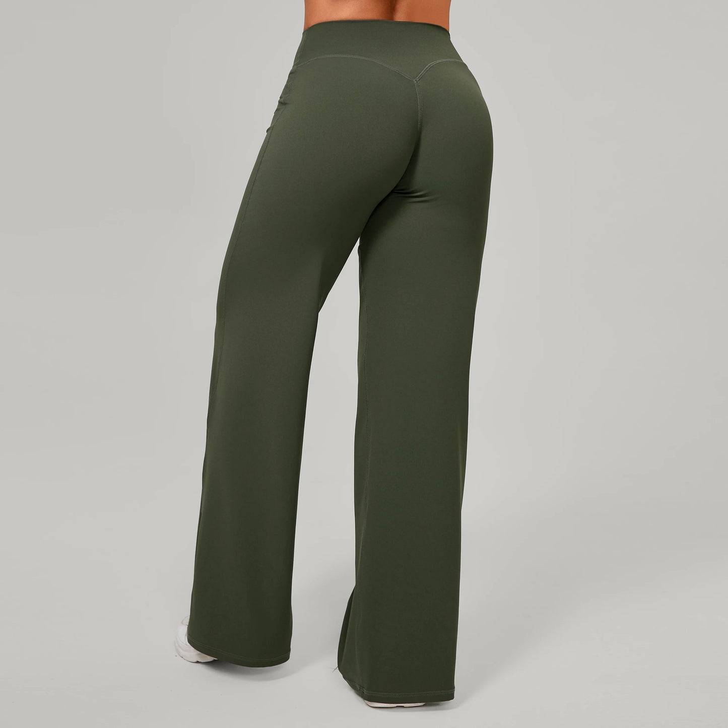 Women Yoga Pants – Soft Stretchy Fabric Full Length Leggings With Elastic Waist