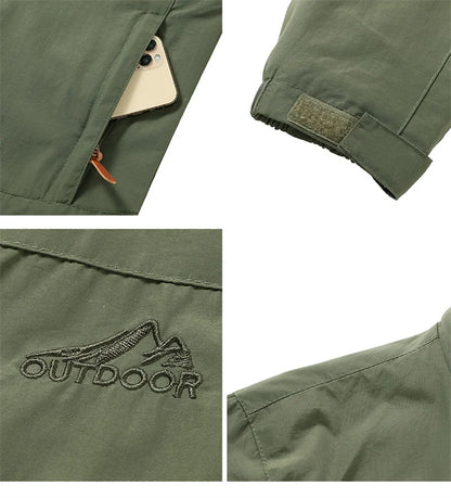 Waterproof Windbreaker Jackets Men Naturehike Casual Hiking Tactical Jacket Women Multi-pocket Hooded Fishing Windproof Coat