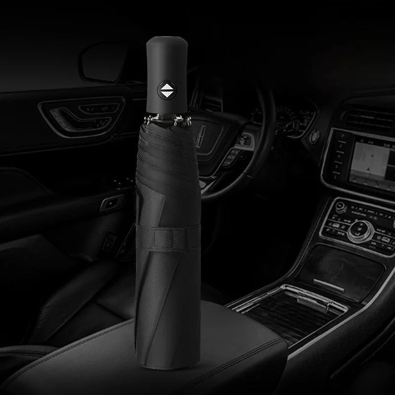 Automatic umbrella eight bone vinyl sunshine and rain dual-purpose sun umbrella sunshade and UV rays automatic folding gift adve