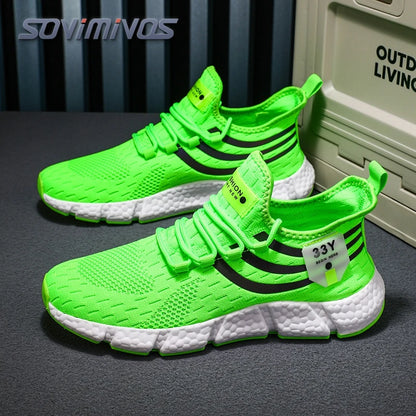 Men's Mesh Breathable Casual Shoes Non-Slip Stable Shock Absorption Lightweight Sneakers Couple Basket Homme 2020 la sportiva