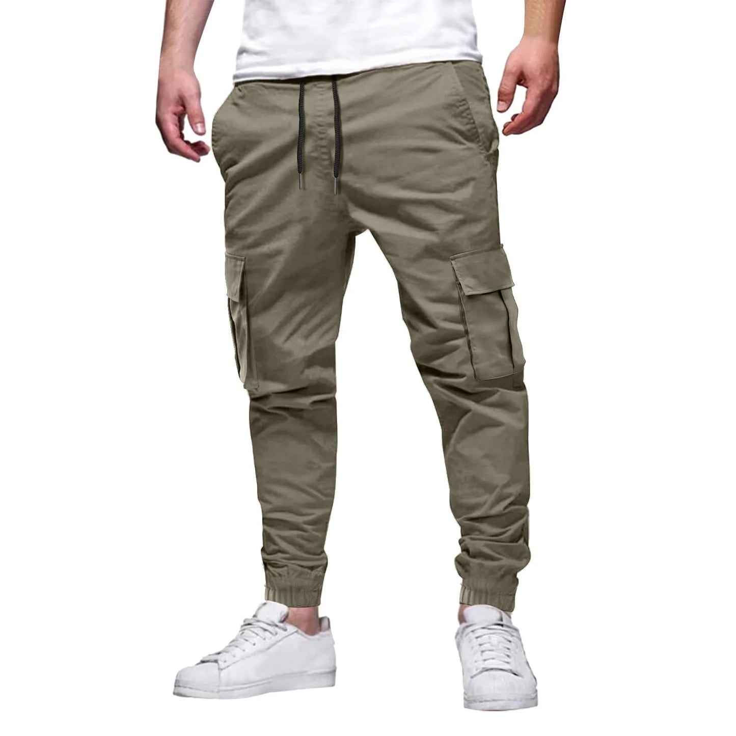 Men's Summer Tactical Cargo Pants Lightweight Casual Trousers  Wear-resisting Multi-pocket Outdoor Hiking Male ﻿