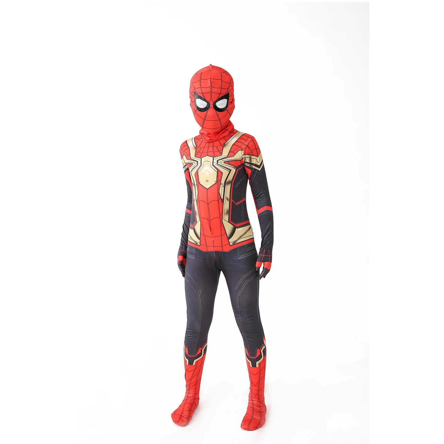Superhero Spiderman Costume Set - Iron Miles Venom Bodysuit for Halloween  Christmas Cosplay