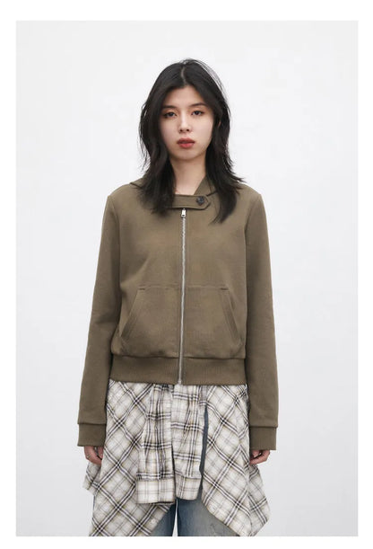 CHIC VEN Fashion Women Sweatshirts Solid Slim New Hooded Warm Female Jacket Short Sportswear for Woman Spring Autumn 2026