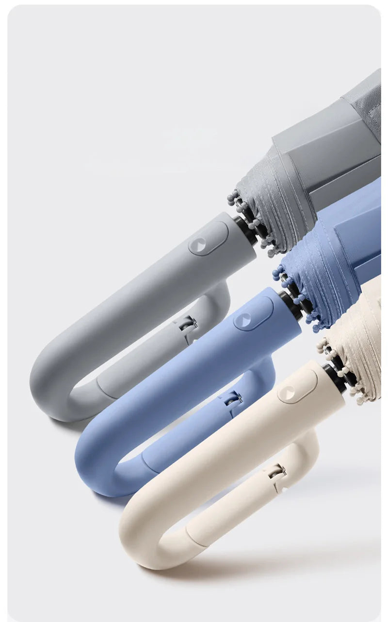 Xiaomi 126cm Extra Large Umbrella Wind-resistant Rain-resistant Dual-purpose UV-resistant Fully Automatic Ring-buckle Umbrella