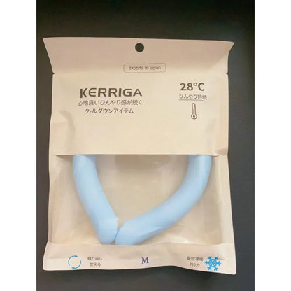 Summer Neck Cooling Tube Reusable Portable Ice Neck Cooler Ring Soft Silicone Cold Neck Wrap For Heat Relief And Outdoor Activit