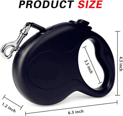 5m 8m 50kg Dog Leash Retractable Roulette Collar for Small Big Dog Accessories Adjustable Durable Walking Hiking Bulldog Rope