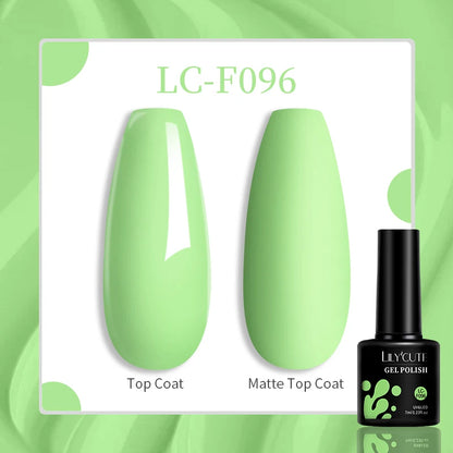 Gel Nail Polish - LILYCUTE UV Gel Varnish 7ML | Soak Off, Long Lasting Colors