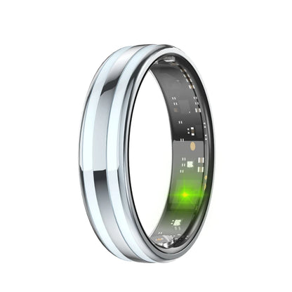 Fashion Smart Ring Health Monitor Sleep Tracker Step Calorie Counter Lightweight Waterproof Smart Jewelry Gift