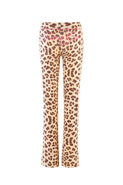 Gia neon pink regular shoulder slim-fit letter print topstitching design slim-fit hooded zip-up short jacket and pants set